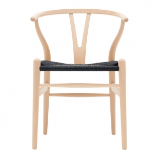 Carl Hansen Wishbone Chair Beuken Gezeept / Zwart