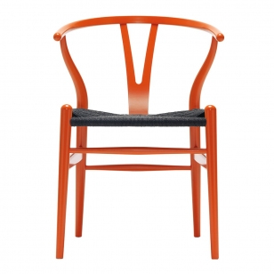 Carl Hansen Wishbone Chair NCS S2075-Y70R / Zwart