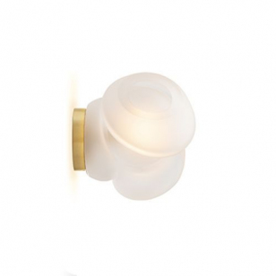 Bocci 100s Brass Wandlamp - Transparant