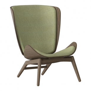 Umage The Reader fauteuil donker eikenhout Spring green