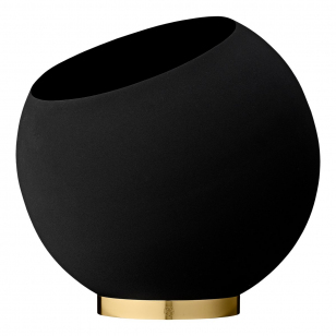 AYTM Globe bloempot Ø37 cm Black