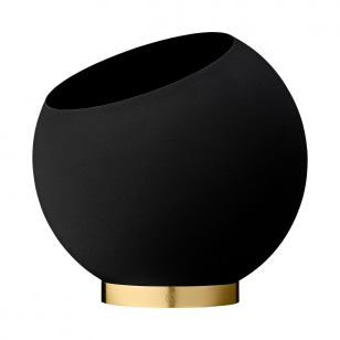 AYTM Globe bloempot Ø30 cm Black