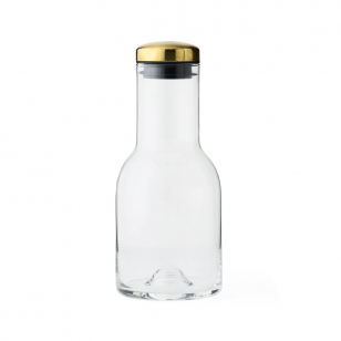 Audo Copenhagen Water Bottle karaf glas-messing