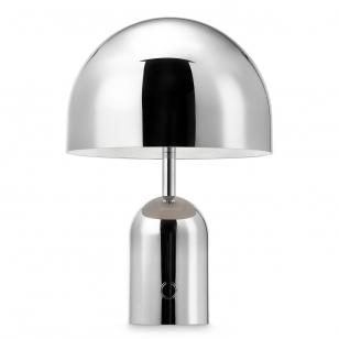 Tom Dixon Bell Tafellamp LED Oplaadbaar Zilver