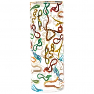 Seletti Toiletpaper Cylindrical Vaas Large Snakes