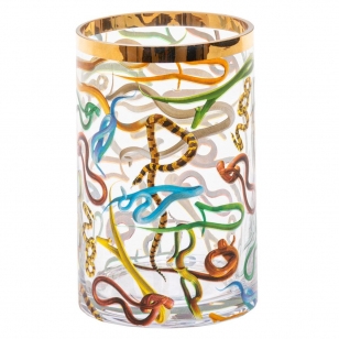 Seletti Toiletpaper Cylindrical Vaas Small Snakes