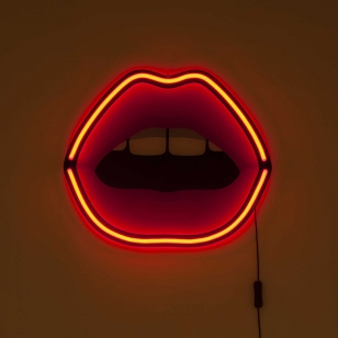 Seletti Blow Neon LED Wandlamp Mouth