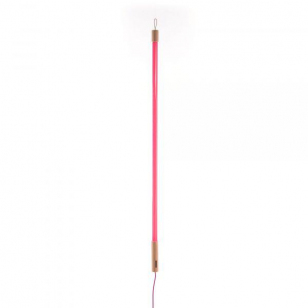 Seletti Linea LED Wandlamp Fuchsia