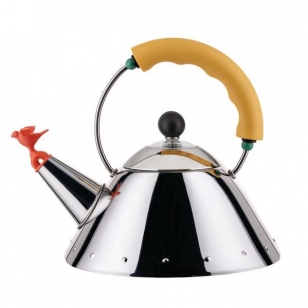 Alessi 9093/1 By Michael Graves Fluitketel Small Geel