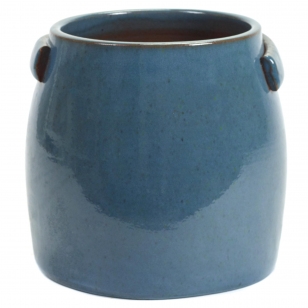 Serax Jars Pottery By Serax Bloempot Medium Blue
