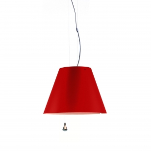 Luceplan Lady Costanza Hanglamp Rood