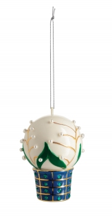 Alessi Mughetti E Smeraldi Roodtbal Ornament