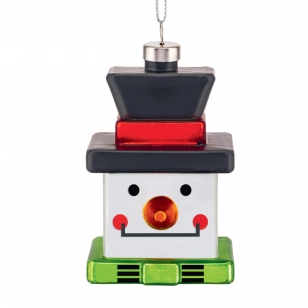 Alessi Snow Cube Roodtbal Ornament