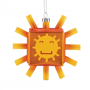 Alessi Sunflake Roodtbal Ornament