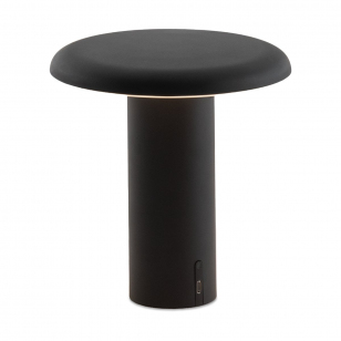 Artemide Takku draagbare tafellamp 19 cm - Zwart