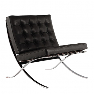 Knoll International Barcelona Chair Relax - Venezia Black
