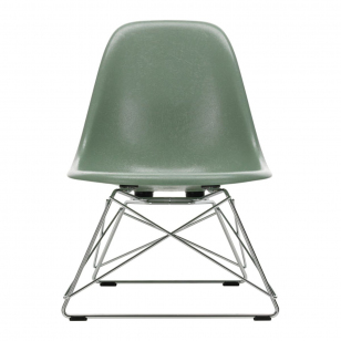 Vitra Eames Fiberglass Chair LSR - Sea Foam Green / Chroom