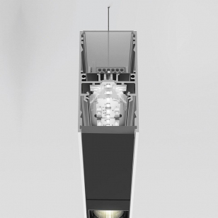 Artemide Architectural - Plafondlamp A.39 Zilver