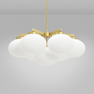 CTO Lighting Cloudesley Medium Hanglamp - Messing