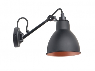 DCWéditions - Lampe Gras N° 104 - Wandlamp - BL-BL-COP - Arm: 16,2 x Ø: 15,3 x D: 30,3 cm