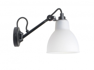 DCWéditions - Lampe Gras N° 104 - Wandlamp - BL-PC - Arm: 16,2 x Ø: 15,3 x D: 30,3 cm