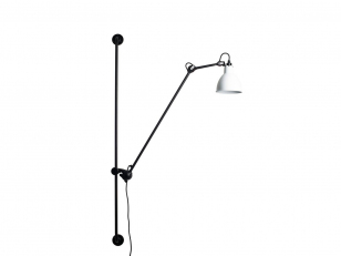 DCWéditions - Lampe Gras N°214 - Wandlampen - Black/White - Arm: 73 x Bar: 11,8 x Rod: 20 cm