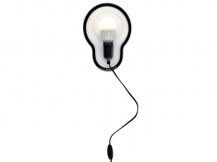Droog - Wandlamp Sticky Lamp Zwart Design PVC