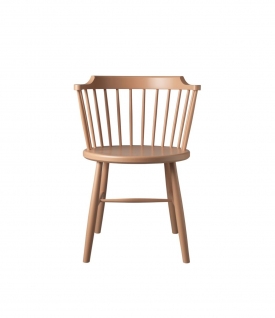 FDB Møbler J18 stoel - beigerood