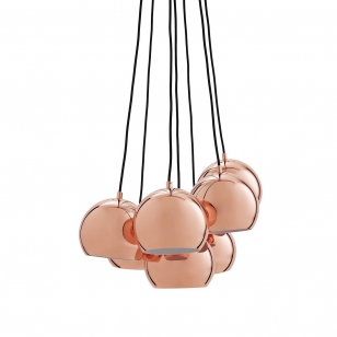 Frandsen Ball Multi 7 Cluster Hanglamp Koper