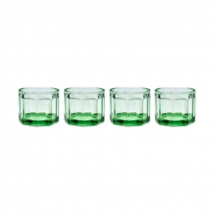 Serax Fish & Fish drinkglas 16 cl 4-pack Green Green