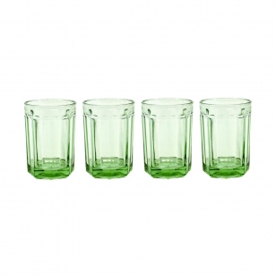 Serax Fish & Fish drinkglas 40 cl 4-pack Green Green