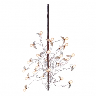 Ingo Maurer - Birds Birds Birds Hanglamp 190cm Transp. Kabel