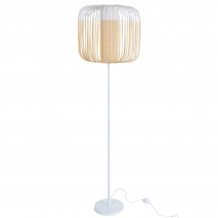 Forestier Bamboo Light Vloerlamp Wit