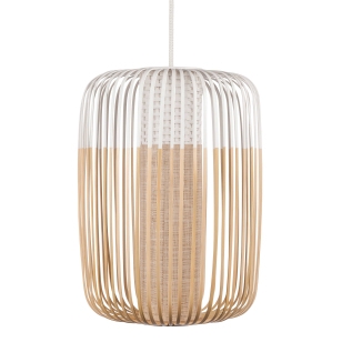 Forestier Bamboo Light Hanglamp Large Wit