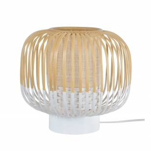 Forestier Bamboo Light Tafellamp Small Wit