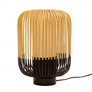 Forestier Bamboo Light Tafellamp Medium Zwart