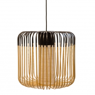 Forestier Bamboo Light Hanglamp Medium Zwart