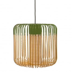 Forestier Bamboo Light Hanglamp Medium Groen