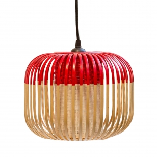 Forestier Bamboo Light Hanglamp Extra Small Rood