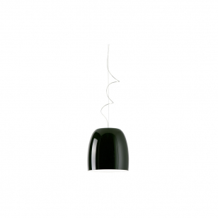 Prandina - Notte Metal S1 Hanglamp Glossy Black/White