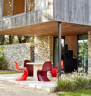 Vitra Panton Chair - Bordeaux