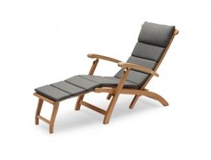 Skagerak by Fritz Hansen Kussen Deck Chair - charcoal