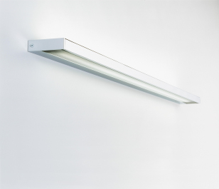 Serien - Wandlamp SML² Wit / Satijn Aluminium