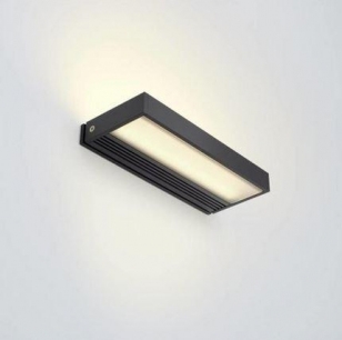 Serien - Wandlamp SML² Zwart / Gesatineerd Metaal
