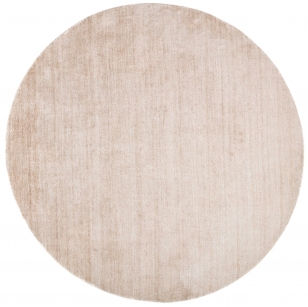 MOMO Rugs - Vloerkleed Plain Dust Round Robusto Ivory - 200 cm rond