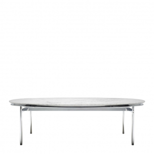 Knoll Table Collection Eettafel - Statuarietto / Gepolijst - l. 220 cm.
