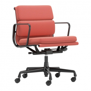 Vitra Soft Pad Chair EA 217 Bureaustoel - Laser RE / Nude - Light Red