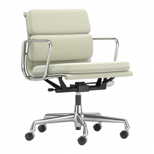 Vitra Soft Pad Chair EA 217 Bureaustoel - Track / Soft Mint - Cream