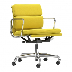 Vitra Soft Pad Chair EA 217 Bureaustoel - Track / Pastel Green - Canola