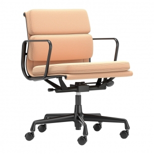 Vitra Soft Pad Chair EA 217 Bureaustoel - Track / Pink - Mustard